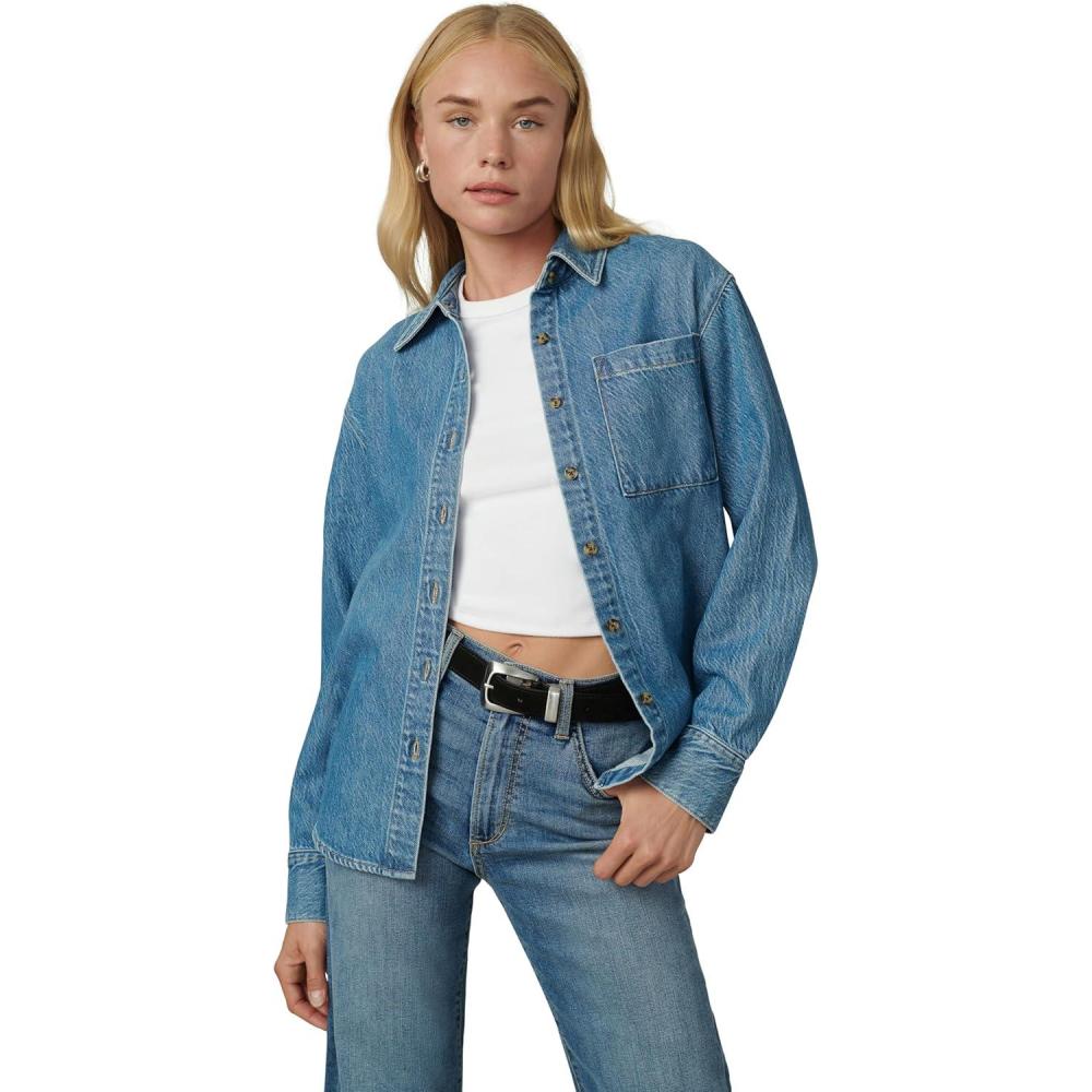 image:imageJOES JEANS Womens The Classic Denim ShirtCloud Nine