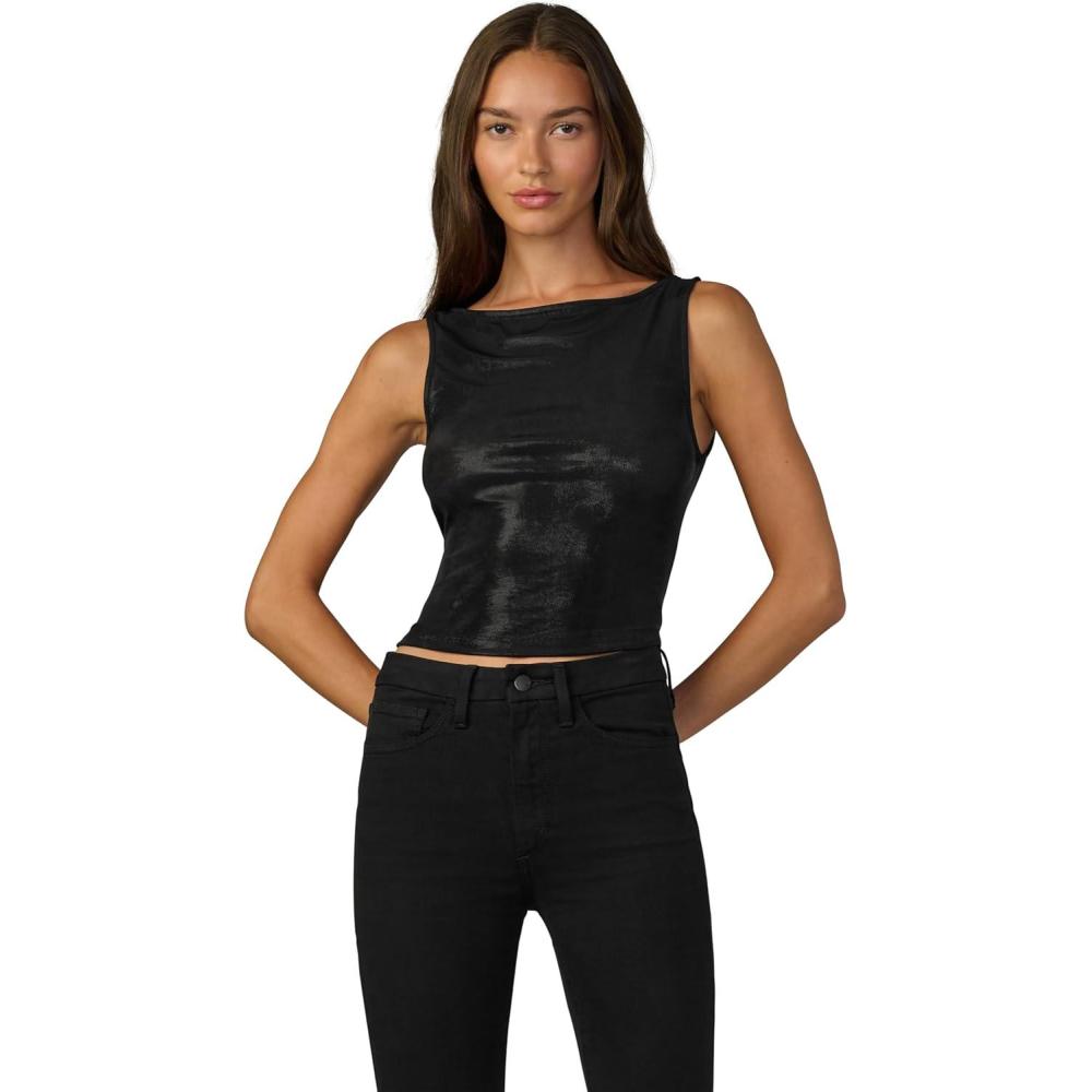 image:imageJoes Womens The Boatneck TankBlack Metallic