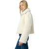 Joe’s Jeans Women’s Halle Reversible Sherpa Jacket(Almond and Cream)