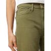 Joe’s Jeans Women’s The Blake Wide Leg W Raw Hem, Burnt Olive, 26