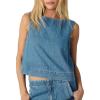 Joe’s Jeans Women’s The Boat Neck Denim Shell Top(Revelation)