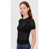 Joe’s Jeans Women’s The Crochet Baby Tee(Black)