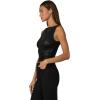 Joe’s Women’s The Boatneck Tank(Black Metallic)