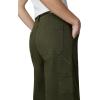 Joe’s Women’s The Chloe High Rise Utility Wide Leg Pant(Forest Night)