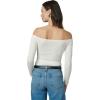 Joe’s Women’s The Devin Off The Shoulder Long Sleeve Top(Ecru)