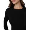 Joe’s Women’s The Long Sleeve Baby Tee(Black)