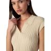 Joe’s Women’s The Mal Popover Sweater Vest(Creme Brulee)