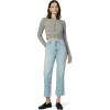 Joe’s Womens The Margot High Rise Cropped Straight Leg Jean(Good Company)