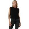 Joe’s Women’s The Clara Sleeveless Sweater Vest(Black)