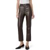 Joe’s Women’s The Margot High Rise Slim Fit Ankle Jean(Dark Chocolate)