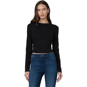Joe’s Women’s The Long Sleeve Baby Tee(Black)